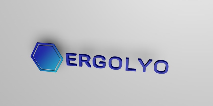 Créa Logo mise en 3D pour Ergolyo